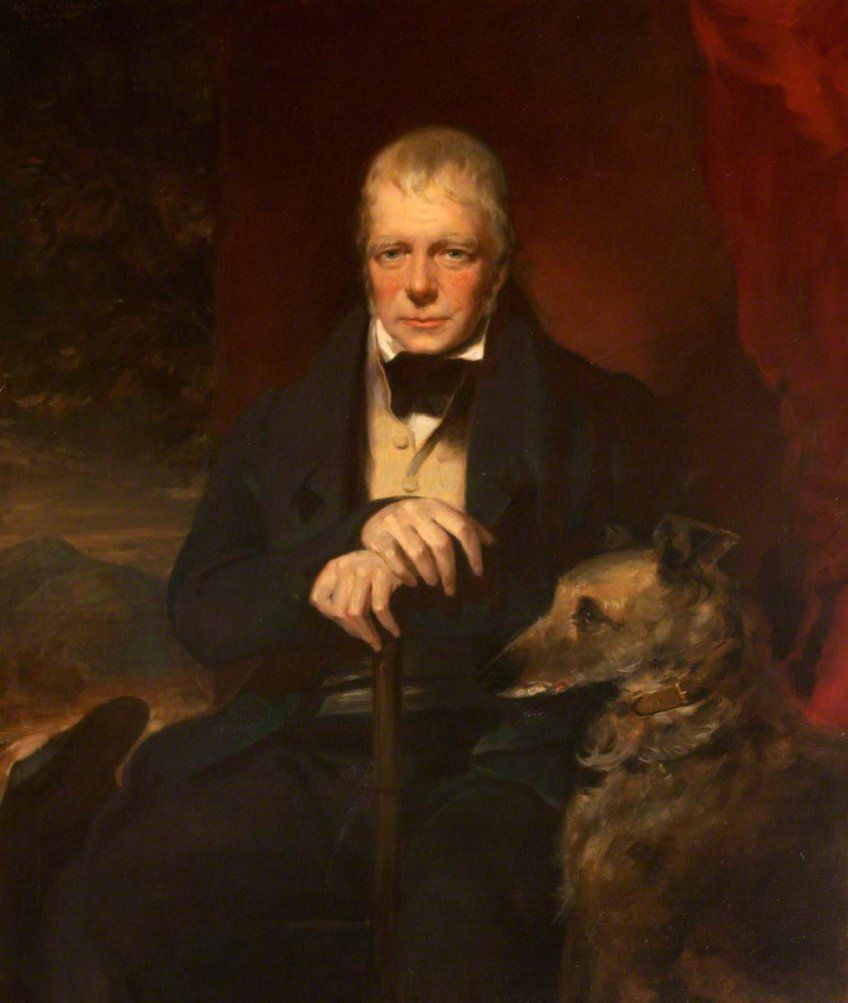 Walter Scott z psem
