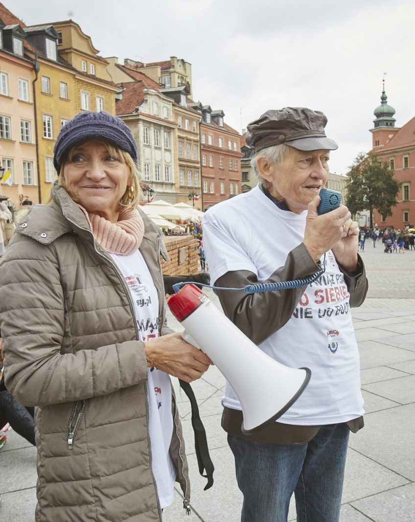 Marek Frąckowiak i Paulina Król