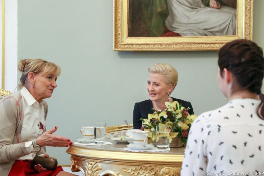 W pałacu prezydenckim