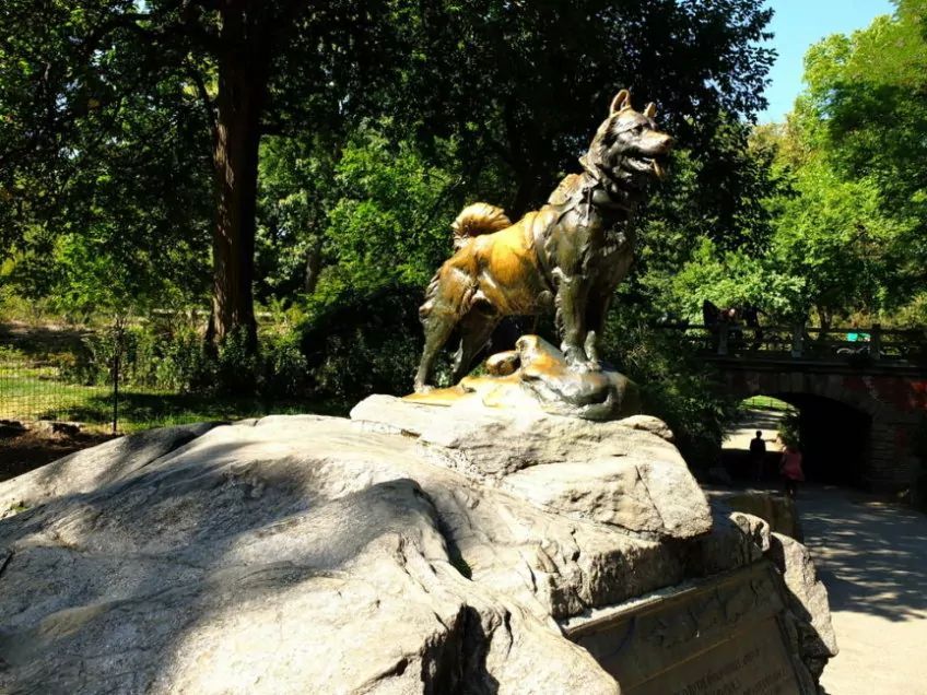 pomnik psa Balto