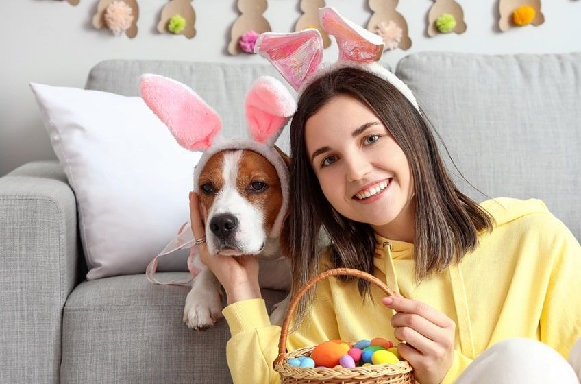 wielkanoc z psem